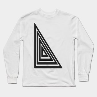 gmtrx lawal f110 matrix right angled scalene triangle Long Sleeve T-Shirt